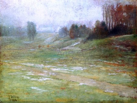 Winter Thaw by John La Farge - Hand-Painted Oil Painting on Canvas Hot on Sale