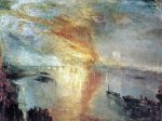 The Burning of the Houses of Lords and Commons, October 16, 1834 by Joseph William Turner - Hand-Painted Oil Painting on Canvas Online