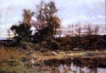 Autumn Landscape by Hugh Bolton Jones - Hand-Painted Oil Painting on Canvas For Discount