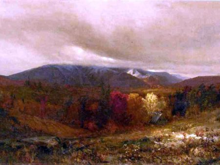 October in the Catskills by Jervis McEntee - Hand-Painted Oil Painting on Canvas Online Sale