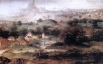 Landscape with the Banishment of Hagar by Herri Met de Bles - Hand-Painted Oil Painting on Canvas Hot on Sale