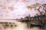 Bayou Landscape by Joseph R Meeker - Hand-Painted Oil Painting on Canvas Supply