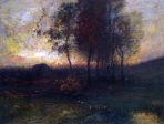 Autumnal Landscape by John Murphy - Hand-Painted Oil Painting on Canvas on Sale