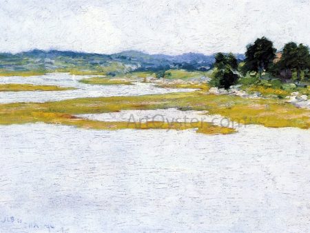 Wetlands by John Leslie Breck - Hand-Painted Oil Painting on Canvas on Sale