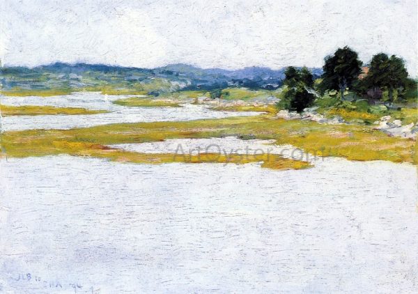 Wetlands by John Leslie Breck - Hand-Painted Oil Painting on Canvas on Sale