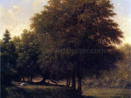 Cows in a Landscape by Martin Johnson Heade - Hand-Painted Oil Painting on Canvas Online