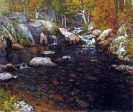 Woodland Pool by John Joseph Enneking - Hand-Painted Oil Painting on Canvas Discount