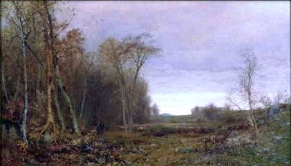 Autumn Idyl by Jervis McEntee - Hand-Painted Oil Painting on Canvas Online