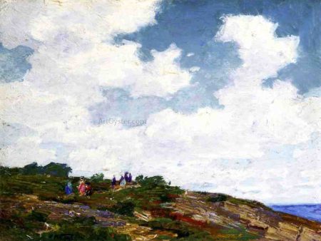 A Summer Day by Edward Potthast - Hand-Painted Oil Painting on Canvas Online