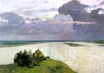 Above the Eternal Peace by Isaac Ilich Levitan - Hand-Painted Oil Painting on Canvas Supply