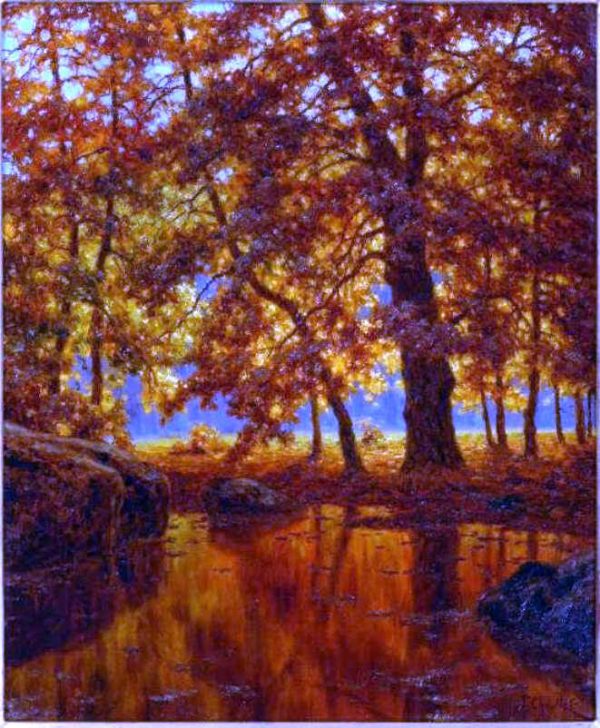 Automne by Ivan Fedorovich Choultse - Hand-Painted Oil Painting on Canvas Online Hot Sale