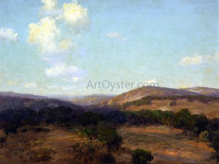 Bandera Hills by Julian Onderdonk - Hand-Painted Oil Painting on Canvas Discount