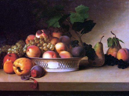 An Abundance of Fruit by James Peale - Hand-Painted Oil Painting on Canvas Sale