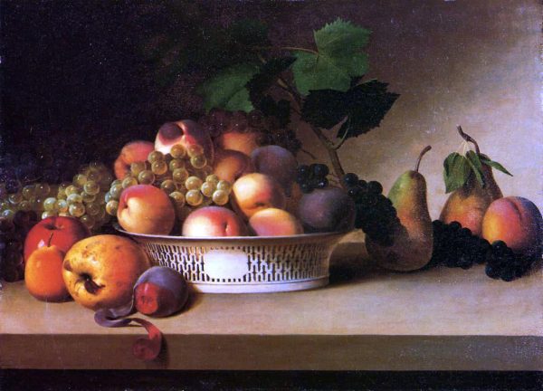 An Abundance of Fruit by James Peale - Hand-Painted Oil Painting on Canvas Sale