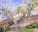 Blossoms and Wallflowers by Guy Orlando Rose - Hand-Painted Oil Painting on Canvas on Sale