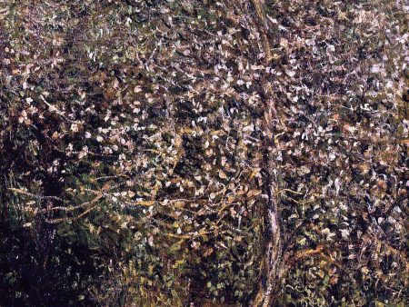 Apple Trees in Blossom by the Water by Claude Oscar Monet - Hand-Painted Oil Painting on Canvas Online