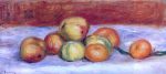 Apples and Manderines by Pierre Auguste Renoir - Hand-Painted Oil Painting on Canvas Online