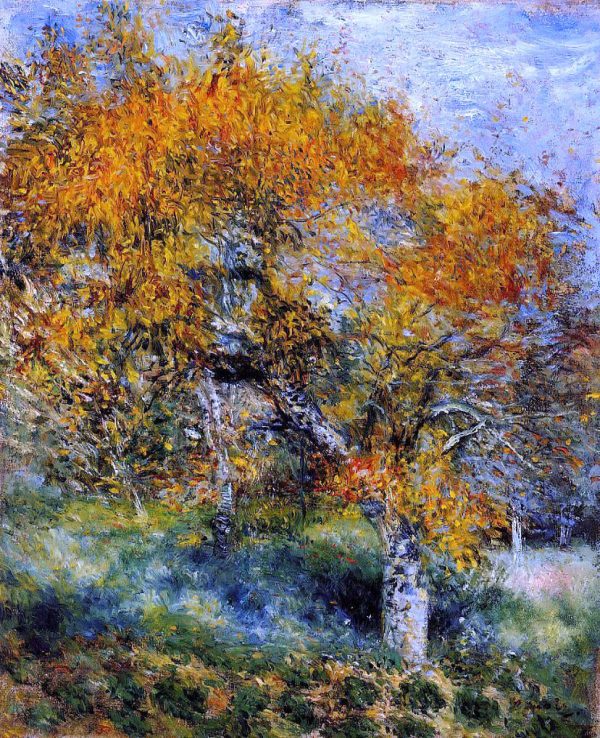 The Pear Tree by Pierre Auguste Renoir - Hand-Painted Oil Painting on Canvas Online