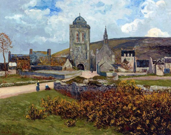 Breton Landscape by Maxime Maufra - Hand-Painted Oil Painting on Canvas Online Sale