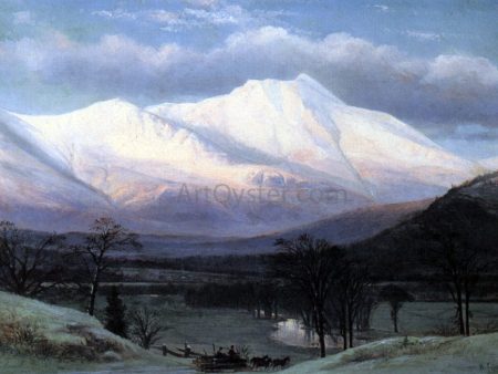 Winter Scene, North Moat Mountain by Benjamin Champney - Hand-Painted Oil Painting on Canvas Online