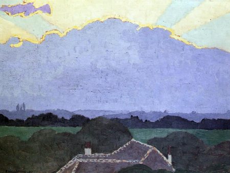 Cloud at Romanel by Felix Vallotton - Hand-Painted Oil Painting on Canvas Hot on Sale