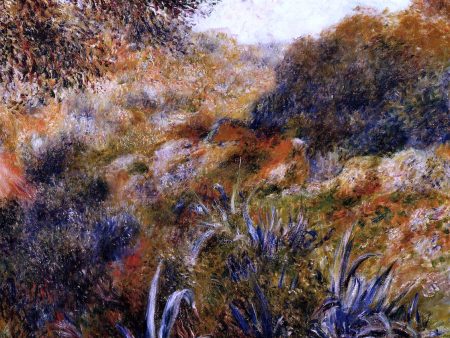 Algerian Landscape (also known as The Ravine of the Wild Women) by Pierre Auguste Renoir - Hand-Painted Oil Painting on Canvas Discount