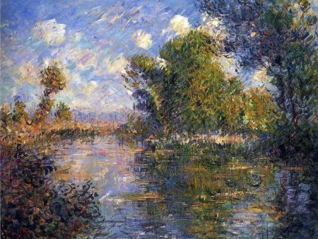 By the Eure River in Autumn by Gustave Loiseau - Hand-Painted Oil Painting on Canvas Supply