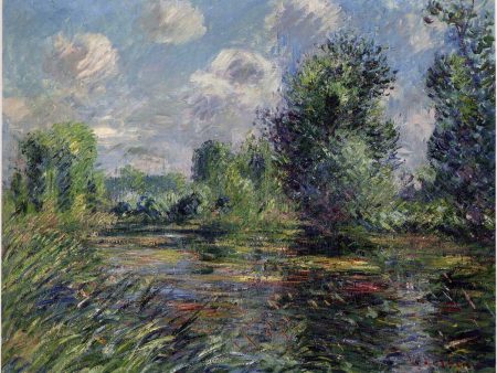 Woods near Eure River by Gustave Loiseau - Hand-Painted Oil Painting on Canvas Hot on Sale