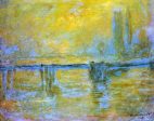 Charing Cross Bridge, Fog by Claude Oscar Monet - Hand-Painted Oil Painting on Canvas Online