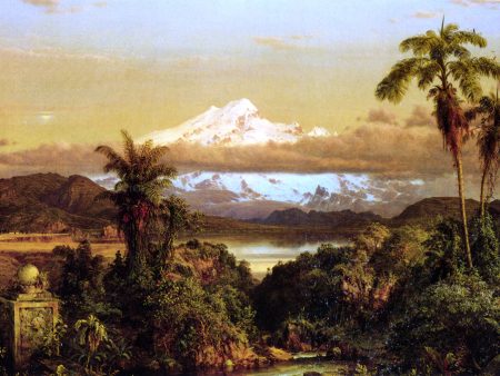 Cayambe by Frederic Edwin Church - Hand-Painted Oil Painting on Canvas Sale