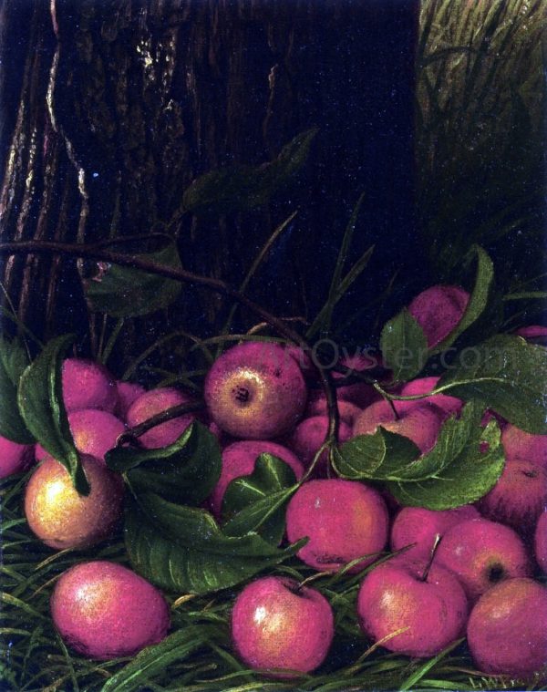 Apples under a Tree by Levi Wells Prentice - Hand-Painted Oil Painting on Canvas Online