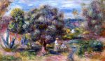 Aloe, Picking at Cagnes by Pierre Auguste Renoir - Hand-Painted Oil Painting on Canvas Fashion