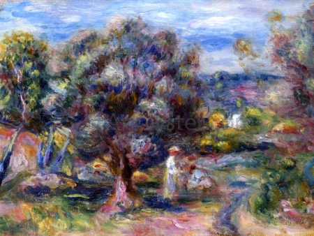 Aloe, Picking at Cagnes by Pierre Auguste Renoir - Hand-Painted Oil Painting on Canvas Fashion