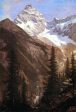 Canadian Rockies, Asulkan Glacier by Albert Bierstadt - Hand-Painted Oil Painting on Canvas Hot on Sale