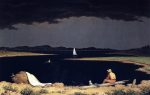 Approaching Thunder Storm by Martin Johnson Heade - Hand-Painted Oil Painting on Canvas For Cheap