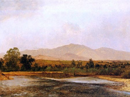 On the St. Vrain, Colorado Territory by John Frederick Kensett - Hand-Painted Oil Painting on Canvas Online Hot Sale