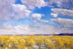 Afternoon Sky, Harney Desert by Frederick Childe Hassam - Hand-Painted Oil Painting on Canvas Online