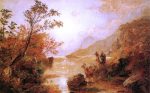 Autumn in the Highlands of the Hudson by Jasper Francis Cropsey - Hand-Painted Oil Painting on Canvas Fashion