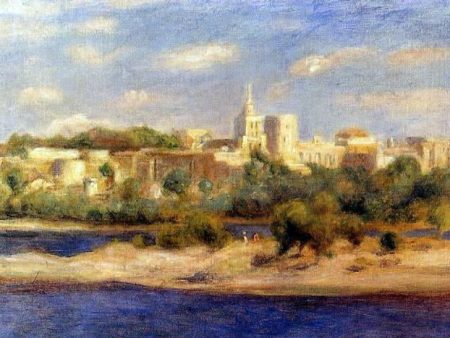 Bathers on the Banks of the Thone in Avignon by Pierre Auguste Renoir - Hand-Painted Oil Painting on Canvas Supply