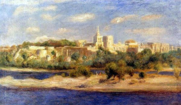 Bathers on the Banks of the Thone in Avignon by Pierre Auguste Renoir - Hand-Painted Oil Painting on Canvas Supply