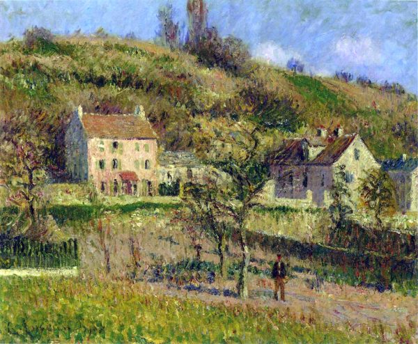 Coast at Chaponival by Gustave Loiseau - Hand-Painted Oil Painting on Canvas Sale