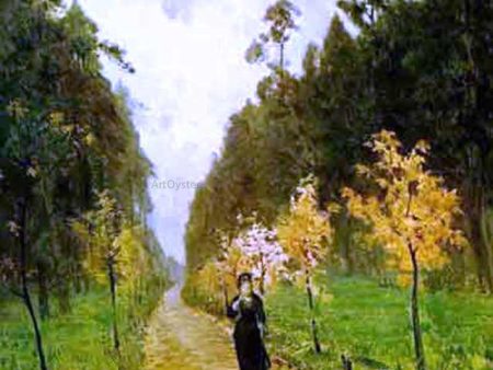 Autumn day, Sokolniki by Isaac Ilich Levitan - Hand-Painted Oil Painting on Canvas Sale