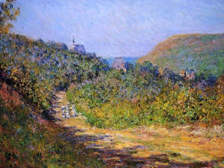 At Les Petit-Dalles by Claude Oscar Monet - Hand-Painted Oil Painting on Canvas Online Hot Sale