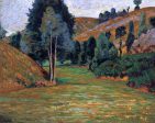 A Small Valley at Pontgibaud by Armand Guillaumin - Hand-Painted Oil Painting on Canvas Online now