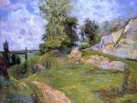 Chou Quarries at Pontoise - II by Paul Gauguin - Hand-Painted Oil Painting on Canvas Online Hot Sale