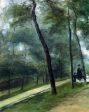 A Walk in the Woods (also known as Madame Lecoeur and Her Children) by Pierre Auguste Renoir - Hand-Painted Oil Painting on Canvas For Sale