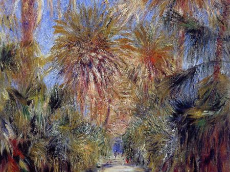 Algiers, the Garden of Essai by Pierre Auguste Renoir - Hand-Painted Oil Painting on Canvas Supply