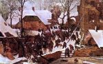 Adoration of the Kings in the Snow by The Elder Pieter Bruegel - Hand-Painted Oil Painting on Canvas Discount