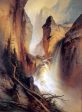 Black Canyon, Colorado by George Frederick Bensell - Hand-Painted Oil Painting on Canvas Hot on Sale