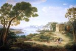 Classical Landscape by Hendrik Frans Van Lint - Hand-Painted Oil Painting on Canvas Discount